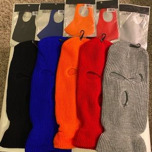 3 hole ski mask bundle of 5